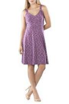 Purple Patterned Dress