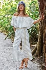  Ruffle Coulotte Jumpsuit