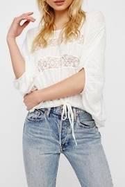  Lace Quarter Length Top