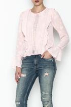  Pullover Ruffle Blouse