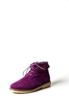  Purple-suede Boot