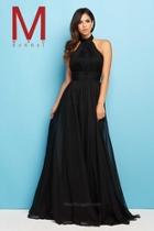  Halter A-line Gown