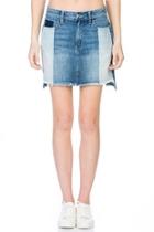  Stepped Blocked Skirt