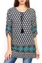  Dyvie Floral Printed Tunic
