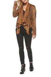  Coated Suede Jacket