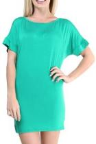  Green Shirt Dress