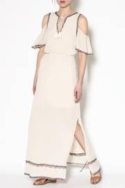  Bohemian Linen Maxi Dress