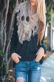  Button Crochet Scarf