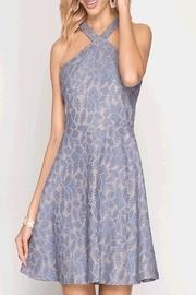  Emma Dress Blue
