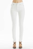  White Basic Jeans