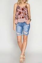  Floral Print Camisole
