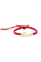  Red Crystal Love Bracelet