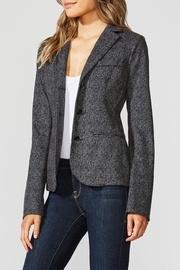  Black-op Brushed Blazer