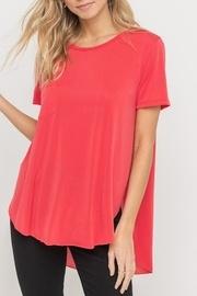  Round Hem Pocket Tee