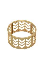  Gold Chevron Bracelet