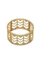  Gold Chevron Bracelet