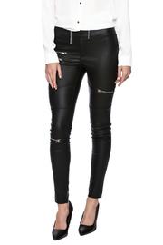  Waxed Zip Pants