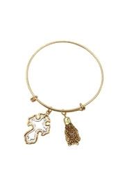  Two-tone Tassel Bracelet