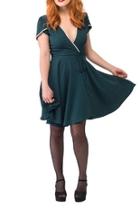  Retro Wrap Dress