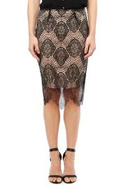  Lace Overlay Skirt