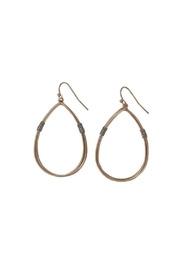  Teardrop Wire Earrings