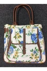  Floral Canvas Tote