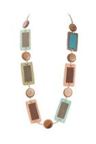  Colorful Wooden Necklace