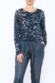  Navy Button Down Cardigan