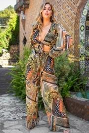  Chiffon Pant Set