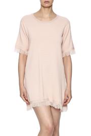  Dusty Rose Fringe Dress
