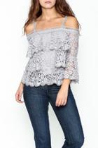  Lace Off The Shoulder Top