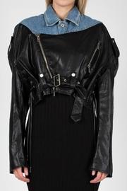 Denim & Leather Jacket