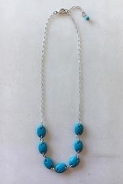 Faux Turquoise Necklace