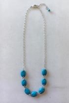  Faux Turquoise Necklace