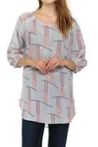  Multi-stripe Tunic