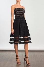 Velvet Strapless Dress