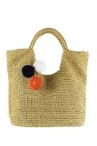 Slouchy Straw Bag