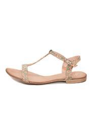 Fabric T-bar Sandal