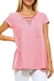  Shoelace Tie Top