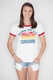  Sunshine Ringer Tee
