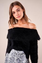  Bat Your Eyelashes Cropped Sweater