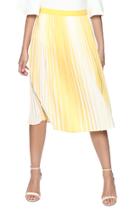  Yellow Striped Skirt