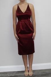 Red Burgundy Dress