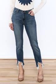  Shredded Ankle Jeans