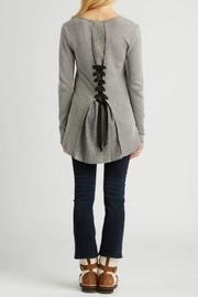  Waffle Tie-back Top