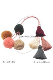  Pom Pom Purse Accessory