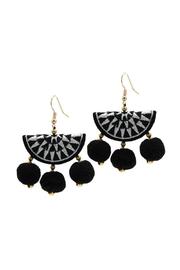 Black Hermosa Earring