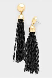  Chain Tassel Earrings