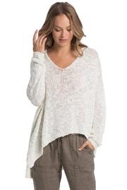  V-neck Sharkbite Sweater