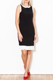  Two-tone Ruffle Dress
